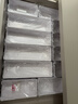 懒角落抽屉分格收纳盒子化妆品整理盒厨房整理储物盒分隔收纳盒 六件套 实拍图