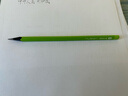 纽赛（NUSIGN）小绿杆三角杆铅笔 绿色护眼黑木学生考试素描绘图练字 10支NS743-HB【热门商品】得力旗下高端品牌 实拍图
