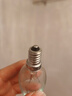 FSL佛山照明LED尖泡水晶灯泡节能灯泡5.5W小口E14白光6500K5只装 实拍图
