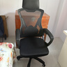 锦汐 电脑椅家用办公椅子靠背人体工学椅学习转椅老板座椅游戏电竞椅 【可后躺】黑框黑网 实拍图