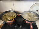 荣事达（Royalstar）章丘手工锻打铁锅圆底老式炒锅无涂层不粘炒菜锅燃气灶无盖36cm 实拍图