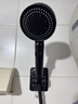 海立增压花洒喷头浴室洗澡淋浴头手持高加压莲蓬头黑色单头ZH241 实拍图