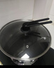 炊大皇炒锅有钛0氟不粘锅316L不锈钢不粘平底炒锅32cm 实拍图