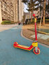 永久大儿童两轮滑板车6-12-18岁男女孩青少年成人代步便携踏板车礼物 橘黄 双刹车 闪光轮 实拍图