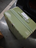 汉客行李箱女拉杆箱男大容量双层拉链密码旅行箱26英寸绿 81升巨能装 实拍图