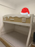 川兔·小屋上下床双层实木儿童床男孩女孩高低床上下铺公主成人子母床 梯柜款【送5cm床垫*2】 上铺宽115*下铺宽135 实拍图