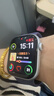 Apple/苹果 【女神节】Watch S11 智能手表GPS款42毫米银色铝金属表壳雾紫色运动型表带S/M 实拍图