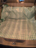 春游野餐垫户外防潮垫加厚可折叠野炊帐篷地垫露营草地沙滩垫批发 绿白格野餐垫 特大号300*200 实拍图