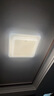美的（Midea）LED吸顶灯现代轻奢餐厅卧室灯仿水晶灯饰48瓦三色晶星J2包安装 实拍图