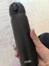 膳魔师（THERMOS）保温杯不锈钢水杯磨砂黑500ml保冷杯便携JNL-502新年送礼 实拍图