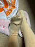 优棵树光腿神器打底裤袜女秋冬季加绒加厚裸感美腿黑色显瘦肤色连脚裤袜 连脚肤【深冬300g/-5-10°c】 1条 均码 建议身高150cm-180cm 实拍图