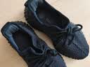 阿迪达斯 Yeezy350暴龙兽椰子透气青少年女士运动休闲鞋  37 实拍图