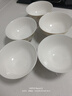 浩雅景德镇碗具套装陶瓷饭碗汤碗欧式太阳岛4.5英寸高脚碗10个装 实拍图