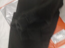 海澜之家（HLA）男士保暖裤男加绒加厚护膝贴420克10A抗菌抗静电毛裤棉裤打底裤 420克加绒加厚抗菌抗静电-黑色 3XL /185(170-190斤) 实拍图