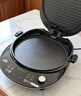 美的（Midea）家用电饼铛烙饼锅三明治机早餐煎烤机电火锅电炒锅烤肉锅70mm加深多功能锅抗菌电煎锅JKC3463年货 实拍图