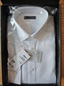 京东京造【高端140支】衬衫男长袖衬衫白衬衫高端春季外套生日礼物 白色39 实拍图