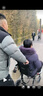 鱼跃(yuwell)手动轮椅车2000便携式轻便折叠铝合金手推可登机老人旅行 实拍图