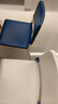 宜家（IKEA）帝奥多斯可堆叠白色餐桌椅凳子家用靠背现代简约塑料 白色 实拍图