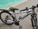 凤凰自行车成年人男女变速自行车青少年单车越野公路车学生山地自行车 钢架/全套轴承/建大轮胎/条轮灰 24速26寸【适合155-185cm】 实拍图