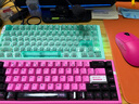 ATKRS7Air磁轴键盘 75配列客制化电竞游戏机械键盘有线全键热插拔办公无畏契约 RS7 Air湖水绿冰刃轴 实拍图