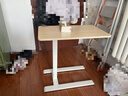 西昊D01床边桌可移动书桌任意桌气动升降桌宿舍桌子边几电脑桌枫木色 实拍图