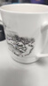 陶相惠 陶相惠景德镇陶瓷茶杯带盖骨瓷水杯喝茶杯青花瓷器办公杯子499ml 雪景 实拍图
