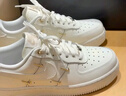 耐克NIKE女空军一号AF1 新年礼物 运动鞋FV3654-111帆白36 实拍图