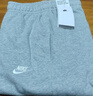 耐克（NIKE）男运动裤 春秋针织直筒休闲裤 轻便休闲 BV2714-063 灰 2XL 实拍图