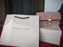 CHARINE&KATH 小&ck女包蜜桃粉法式腋下包包女小众百搭高级感链条斜挎单肩包女 粉色 专柜礼盒装 实拍图