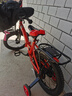 永久（FOREVER）儿童自行车男女款小孩单车可折叠脚踏车4-6-8-10岁辅助轮16寸红色 实拍图
