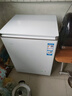 海尔（Haier）142L单温冰柜小型家用小冰柜商用减霜一级能效冷藏冷冻转换深冷冷柜小冰箱BC/BD-142GHW9D国家补贴 实拍图