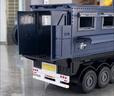 soumade儿童房车玩具车模型仿真合金拖车大卡车汽车3-6岁新年礼物节日 实拍图