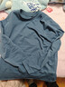 班尼路（Baleno）长袖t恤男春秋季基础款纯色圆领男士打底衫宽松纯棉上衣男女同款 实拍图