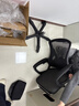 锦汐 电脑椅家用办公椅子靠背人体工学椅学习转椅老板座椅游戏电竞椅 【可后躺+踏脚+乳胶】黑框黑网 实拍图
