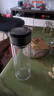 【京东物流配送】高硼硅双层玻璃杯大容量泡茶杯水杯子茶水分离杯 【双层加厚】茶杯350ml1只 实拍图