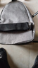 运动跑步包男休闲斜挎包手机包防泼水健身包女单肩包 灰色 实拍图