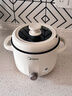 美的（Midea）电煮锅 泡面火锅宿舍小电锅 电蒸锅 多功能家用电热锅 2.6L蒸煮一体 小型2-3人用 配带蒸笼XZE2076 实拍图