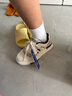 回力女鞋板鞋女软底百搭小白鞋休闲运动鞋女2065 米/蓝/粉 36 实拍图