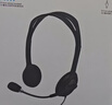 罗技（Logitech）H110 多功能立体声耳麦 3.5mm有线头戴式耳机 电脑笔记本双插头耳机 单个装 实拍图