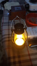 【露营灯】创意复古手提小夜灯网红迷你氛围小马灯桌面摆拍油灯 复古手提小夜灯【黑色1个】 实拍图