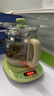 小熊（Bear）养生壶烧水壶恒温煮茶壶多档保温烧水炖煮壶一体多功能电热水壶花茶壶办公室玻璃烧水养生壶0胶水 YSH-B18T1【配实用滤网+蛋架】 1.5L 绿色 实拍图