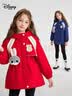 迪士尼女童红色过年服外套2026新款儿童冬装大童拜年服外套保暖宝宝棉服 实拍图