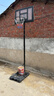 双航室内家用便携篮球框架 户外成人儿童可升降可移动标准高度篮球架 026通用标准款(篮筐1.3-3.05米) 实拍图