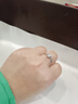 唯一（Winy）999纯银戒指情侣女士情侣对戒男士求婚戒指生日礼物送女生 实拍图