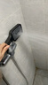 睦歌（MUGE）增压淋浴花洒喷头超强高压大出水通用接口洗澡手持莲蓬头三件套装 星空灰-单花洒 实拍图