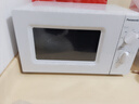 松下（Panasonic）微波炉家用多功能小型迷你360°转盘式环绕加热五档火力老人用简单20升销量第一SM30 20升700W|旋钮操作|白色SM30 实拍图