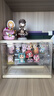 得力【盲盒展示架-可摆12个】三层盲盒展示盒 亚克力盲盒柜 泡泡玛特桌面收纳盒【前翻盖】 PK156 实拍图