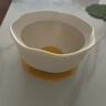 COOKSS宝宝辅食碗吸盘蛋花碗自主进食吃饭训练云朵硅胶碗餐具儿童 实拍图