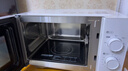 美的（Midea）微波炉烤箱一体机一级能效家用平板式900W变频不锈钢内胆23升机械旋钮简单操作解冻C231 实拍图
