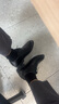 卡帝乐鳄鱼（CARTELO）男士婚鞋经典商务正装鞋低帮系带内增高皮鞋Z9273 黑色 38 实拍图